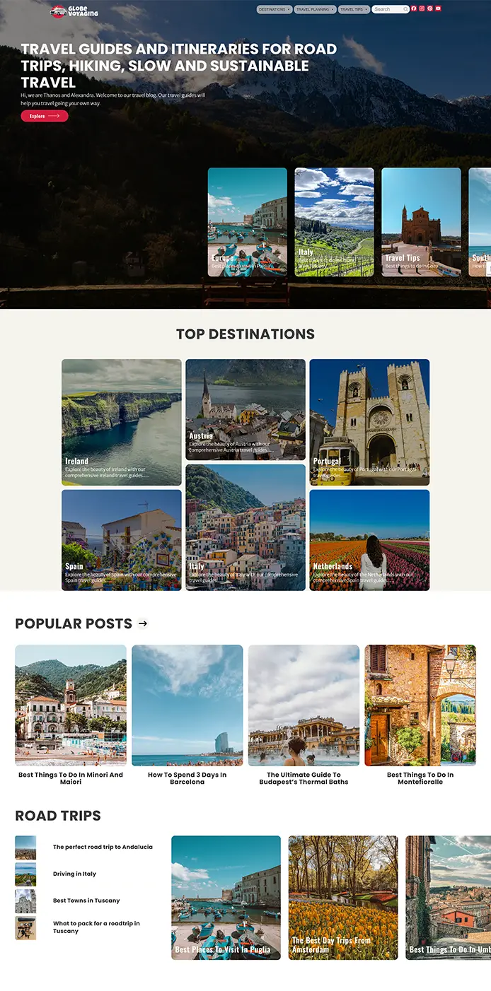 Globevoyaging Challenge